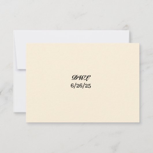 Tulpenparadijs RSVP-kaart RSVP Kaartje (Achterkant)