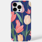 Tulpenpatroon. Case-Mate iPhone Case (Achterkant)