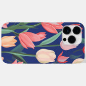 Tulpenpatroon. Case-Mate iPhone Case (Achterkant (horizontaal))
