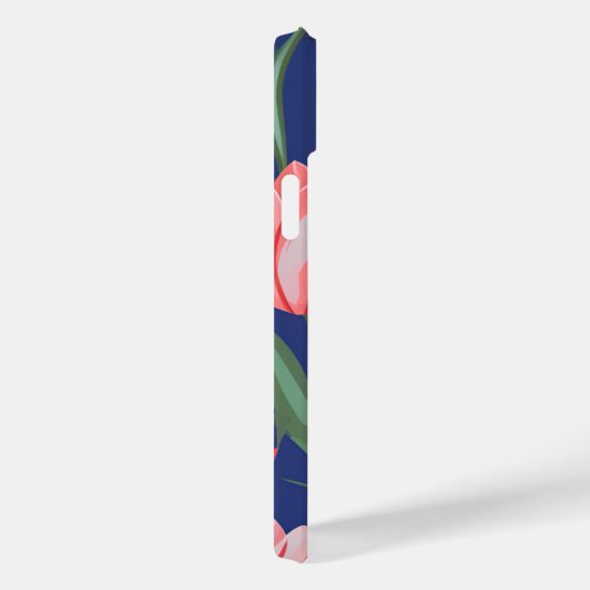 Tulpenpatroon. Case-Mate iPhone Case (Achterkant / Rechts)