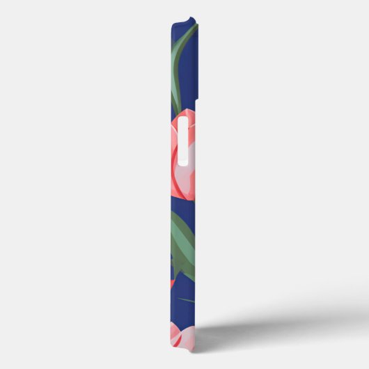 Tulpenpatroon. Case-Mate iPhone Case (Achterkant / Rechts)