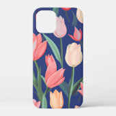 Tulpenpatroon. Case-Mate iPhone Case (Achterkant)