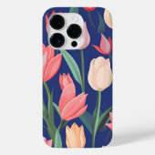 Tulpenpatroon. Case-Mate iPhone Case (Achterkant)