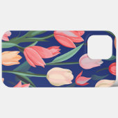 Tulpenpatroon. Case-Mate iPhone Case (Achterkant (horizontaal))