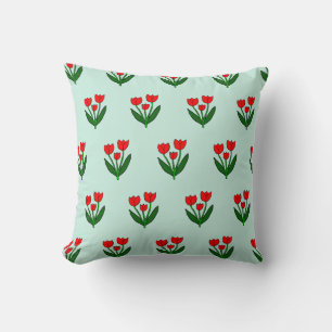 Tulpenpatroon Kussen