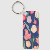 Tulpenpatroon. Sleutelhanger (Voorkant)