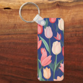 Tulpenpatroon. Sleutelhanger (Voorkant)