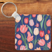 Tulpenpatroon. Sleutelhanger (Voorkant)