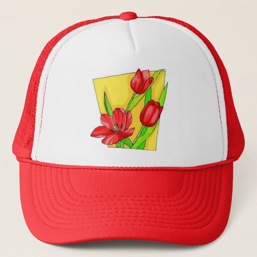 TulpenPet Trucker Pet (Voorkant)