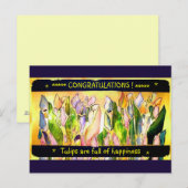 Tulpenplein Gelukwenskaarten Briefkaart (Voorkant / Achterkant)