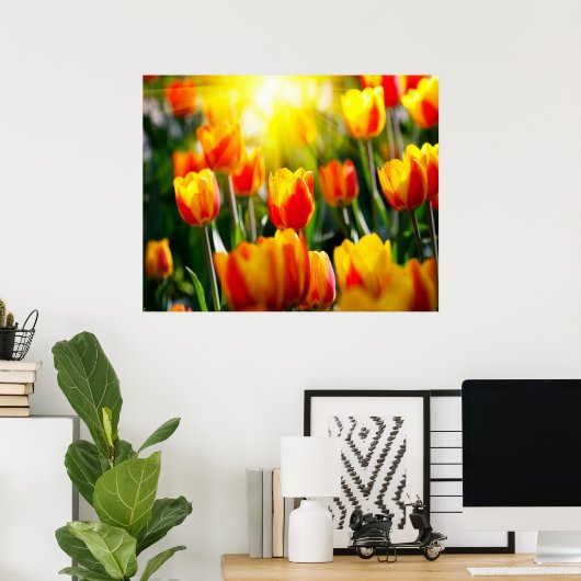 TulpenPoster Poster (Thuiskantoor)