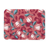 Tulpensymfonie: bloemenpatronen magneet (Horizontaal)