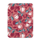 Tulpensymfonie: bloemenpatronen magneet (Verticaal)