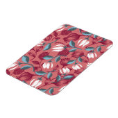 Tulpensymfonie: bloemenpatronen magneet (Linkerzijde)