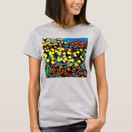 Tulpentop met droomeffect t-shirt