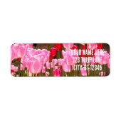 TULPENTUIN ETIKET (Voorkant)