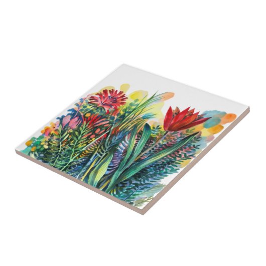 Tulpentuin Tegeltje (Zijkant)