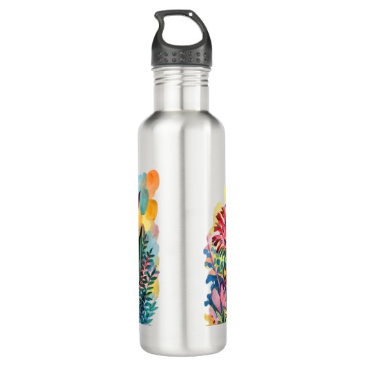 Tulpentuin Waterfles (Achterkant)