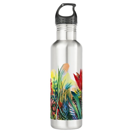 Tulpentuin Waterfles (Voorkant)