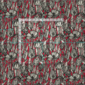 tulpenval rood stof (Delen)