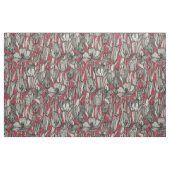tulpenval rood stof (Fat Quarter)