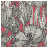 tulpenval rood stof (Close Up)