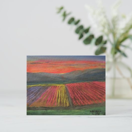 Tulpenvallei Briefkaart (Staand voorkant)
