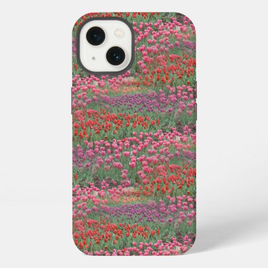 Tulpenveld iPhone Hoesje (Achterkant)