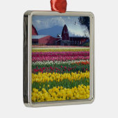 Tulpenveld Metalen Ornament (Rechts)