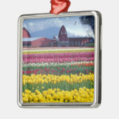 Tulpenveld Metalen Ornament (Links)