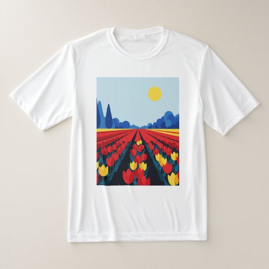 Tulpenveld T-shirt (Laagn)