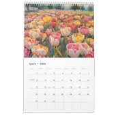 Tulpenveld waterverf schilderij 1 kalender (Mar 2026)