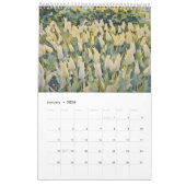 Tulpenveld waterverf schilderij 1 kalender (Jan 2026)