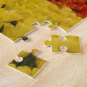 Tulpenveldenpuzzel, 28 cm x 36 cm, 252 stukjes legpuzzel (Zijkant)