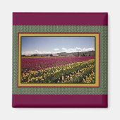 Tulpenveldmagneet Magneet (Voorkant)