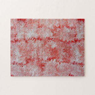 Tulpenweefselpatroon Legpuzzel