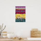 Tulpenweide in de Skagit-vallei, Poster (Keuken)