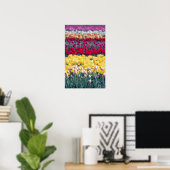 Tulpenweide in de Skagit-vallei, Poster (Thuiskantoor)