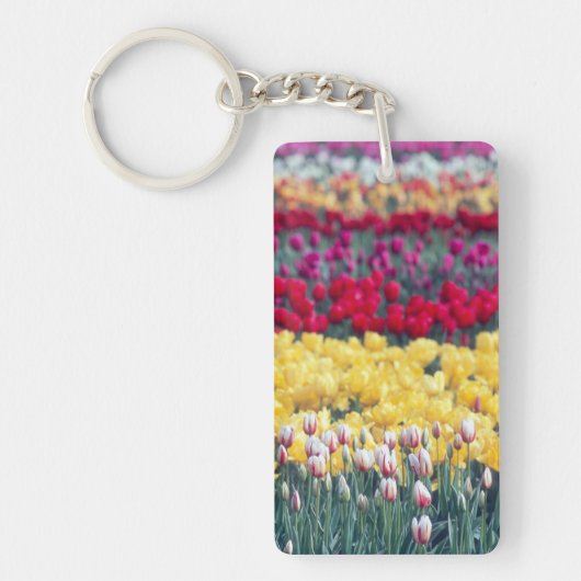 Tulpenweide in de Skagit-vallei, Sleutelhanger (Voorkant)