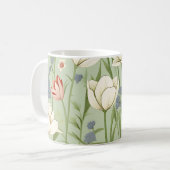 Tulpenweide in Sage Green Koffiemok (Voorkant links)