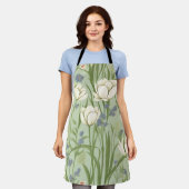 Tulpenweide in Sage Green Schort (Gedragen)