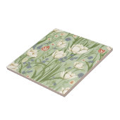 Tulpenweide in Sage Green Tegeltje (Zijkant)