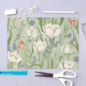 Tulpenweide in Sage Green Tissuepapier (Craft)