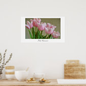 Tulpexpressie Poster (Keuken)