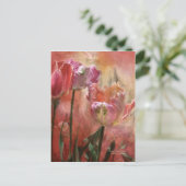 Tulpkleuren van het Briefkaart van de Liefde Kunst (Staand voorkant)