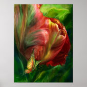 Tulpkleurstoffen van het paradijs poster (Voorkant)