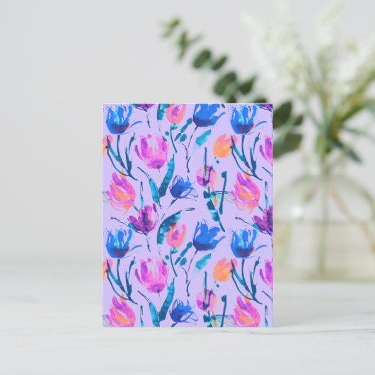 Tulpkoorts Briefkaart (Staand voorkant)