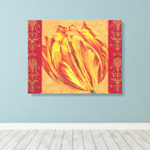 Tulpkracht I Canvas Afdruk (Insitu (Houten vloer))