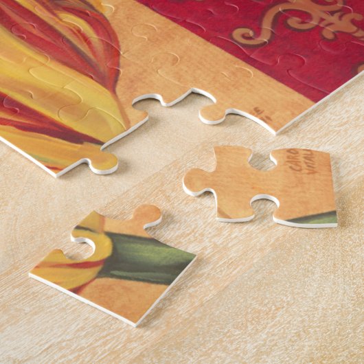 Tulpkracht I Legpuzzel (Zijkant)