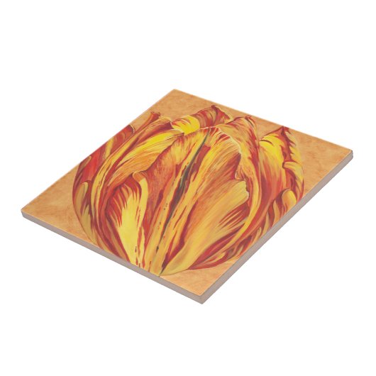 Tulpkracht I Tegeltje (Zijkant)